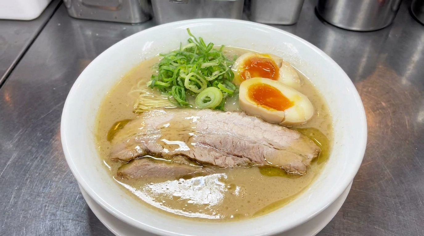 정통 일본식 돈코츠 라멘 만들기 (진한 사골 육수 레시피)