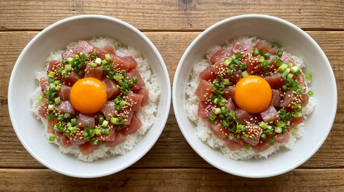 클래식 참치 덮밥 (마구로동)