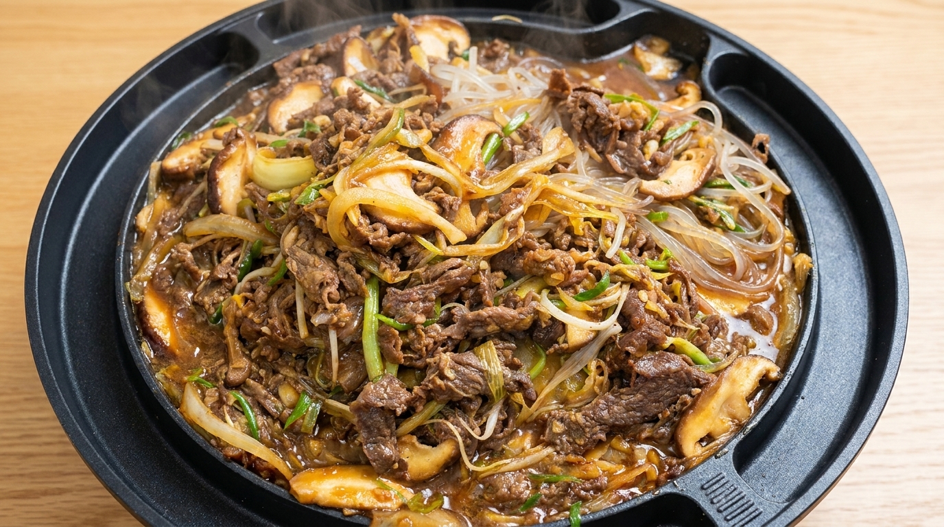 정통 한국식 소불고기