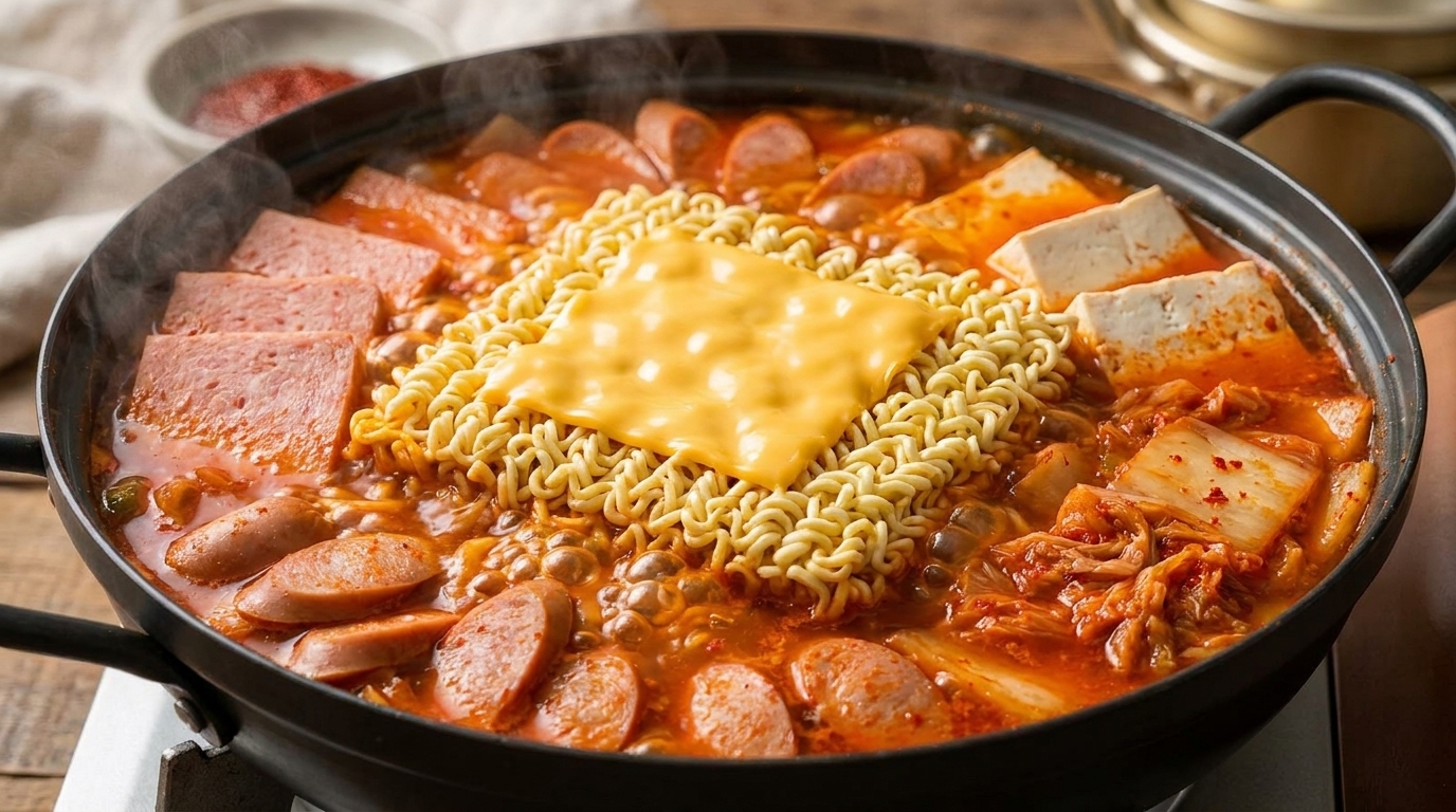 클래식 부대찌개 (Korean Army Stew)