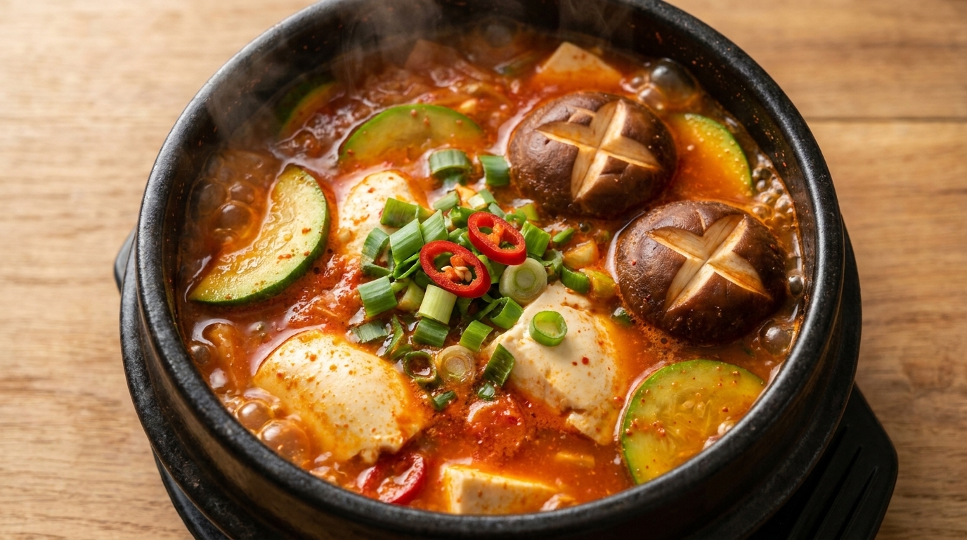 전통 김치 순두부찌개 만드는 법