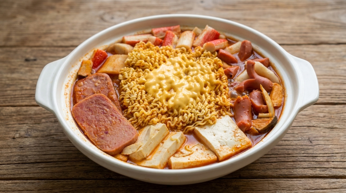 얼큰하고 진한 부대찌개 황금레시피: 스팸과 소시지의 환상 궁합
