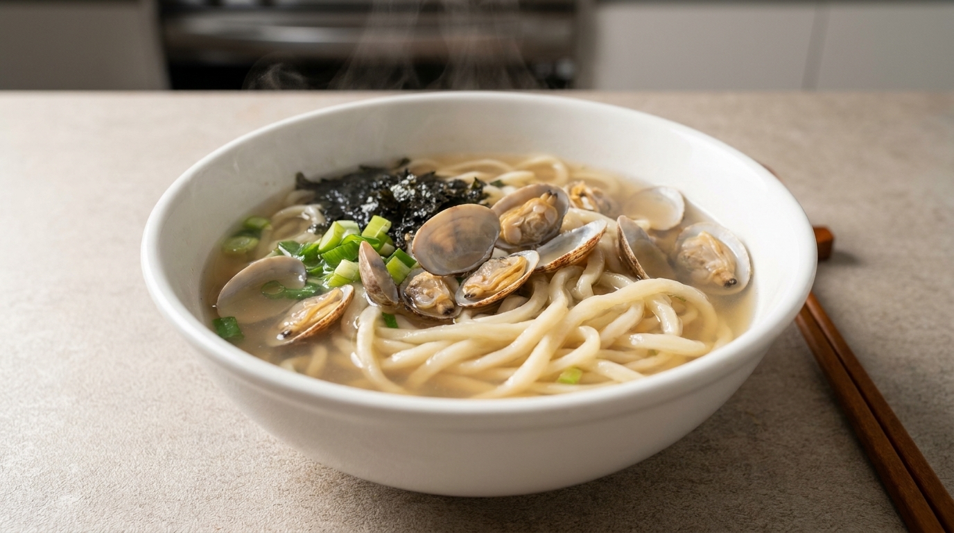 바지락 칼국수