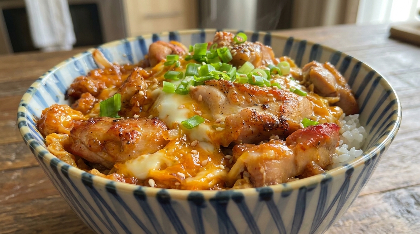 클래식 오야코동 (닭고기 계란 덮밥)