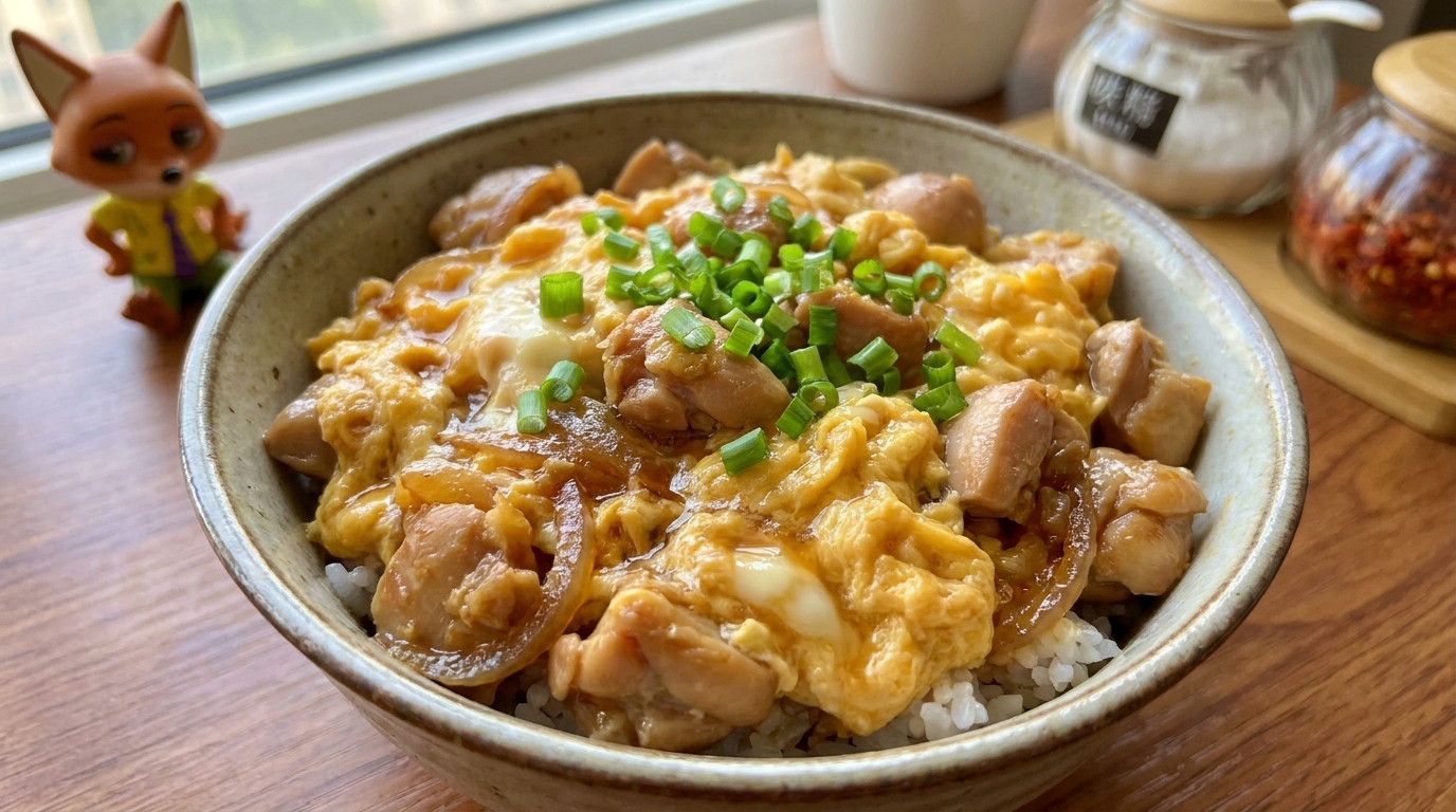 클래식 오야꼬동 (닭고기 달걀 덮밥)