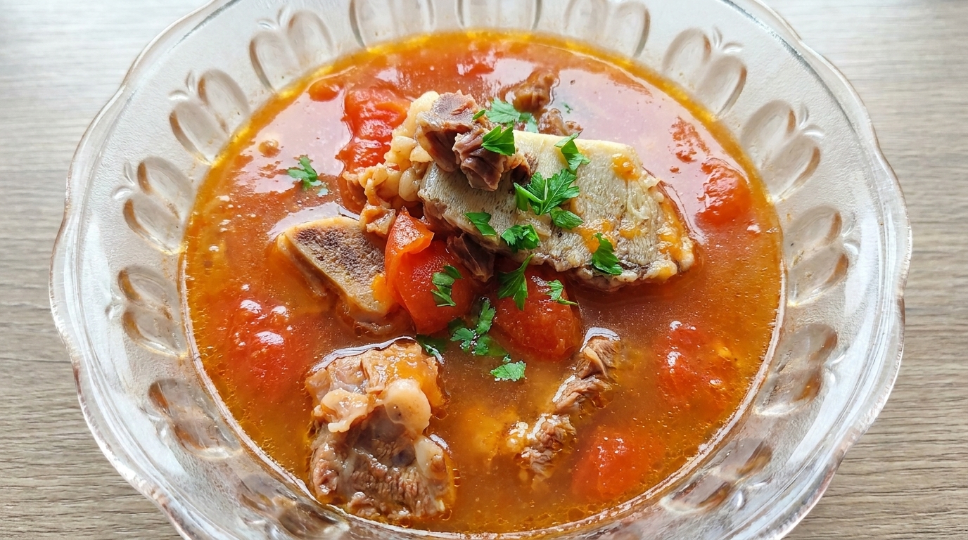 영양 가득 토마토 소갈비탕