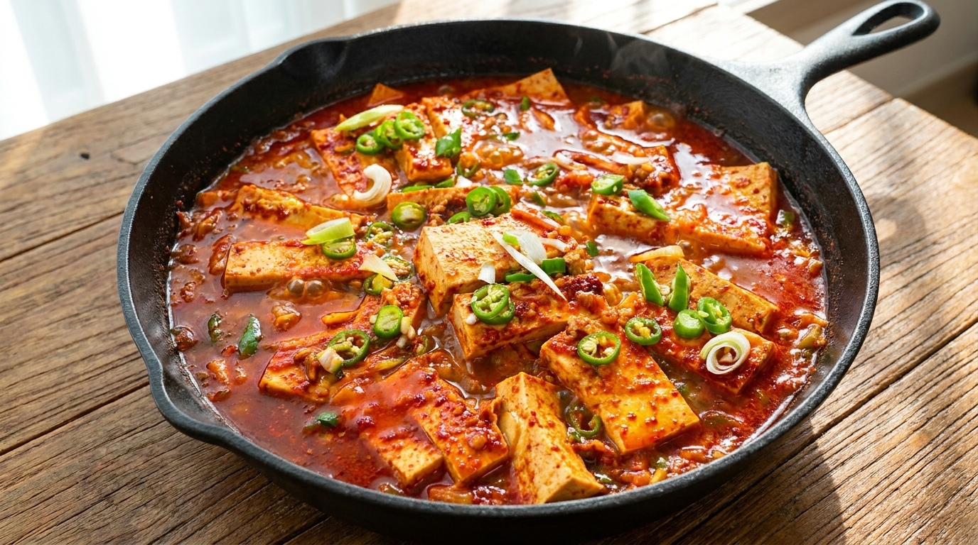 매콤달콤 밥도둑, 다진 돼지고기 두부조림