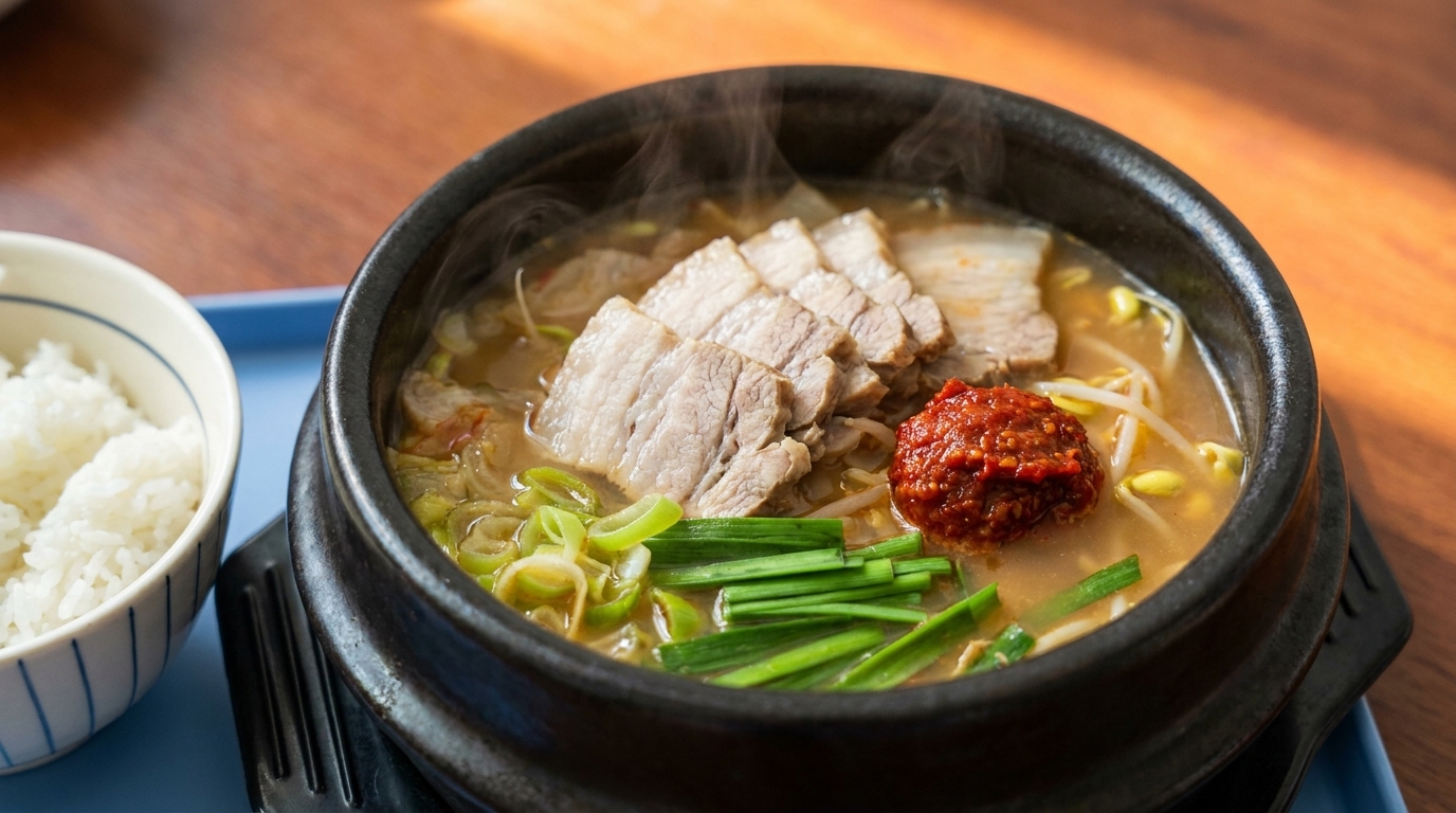 연변식 돼지국밥: 진하고 구수한 정통의 맛