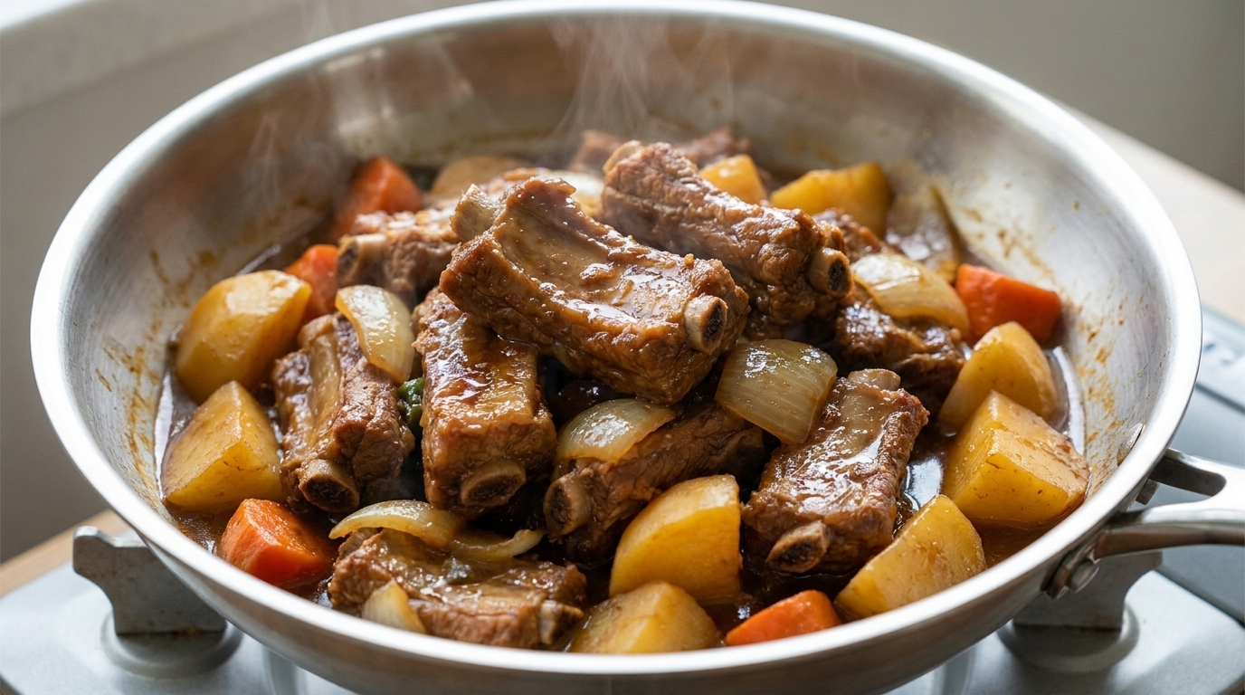 전통 돼지갈비찜