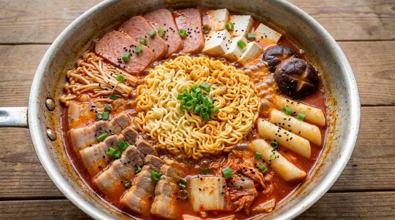 정통 한국식 부대찌개