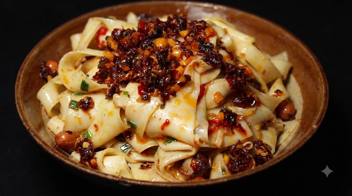 매콤 소고기 칠리 넓적 당면 볶음