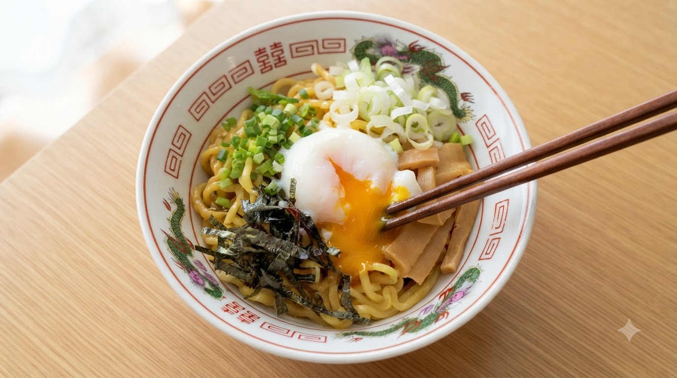 도쿄 아부라 소바 (일본식 비빔 라멘)