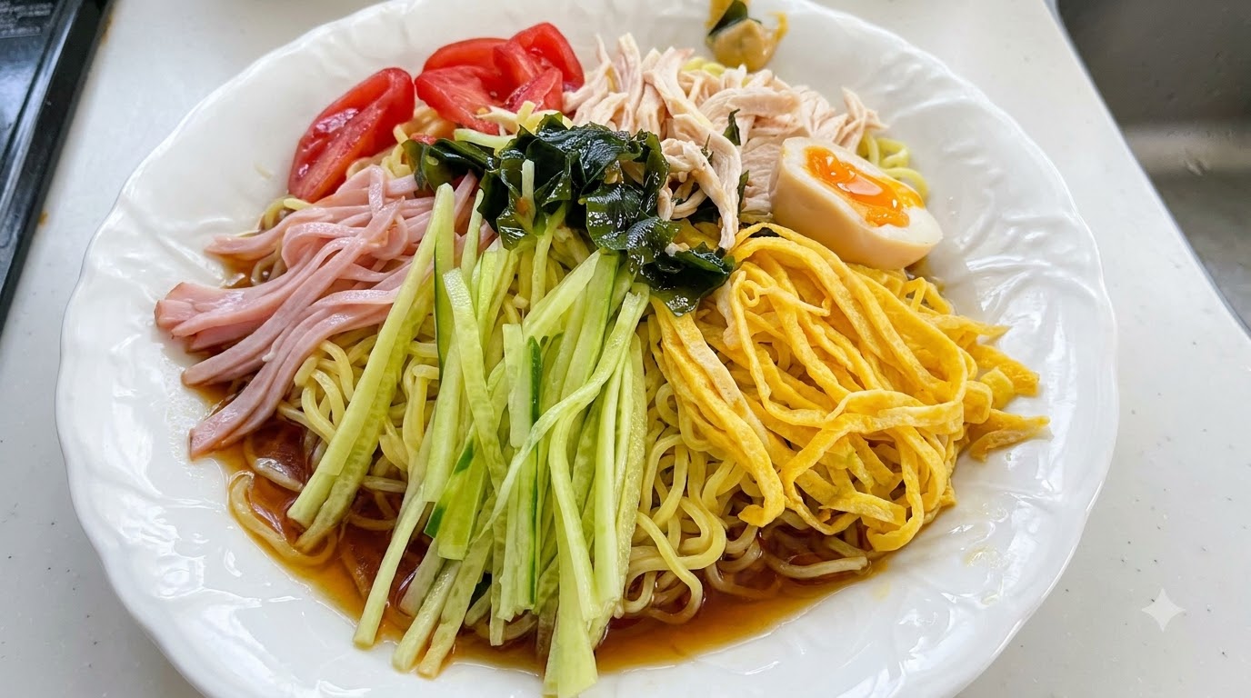 일본식 냉라면 (히야시 츄카)