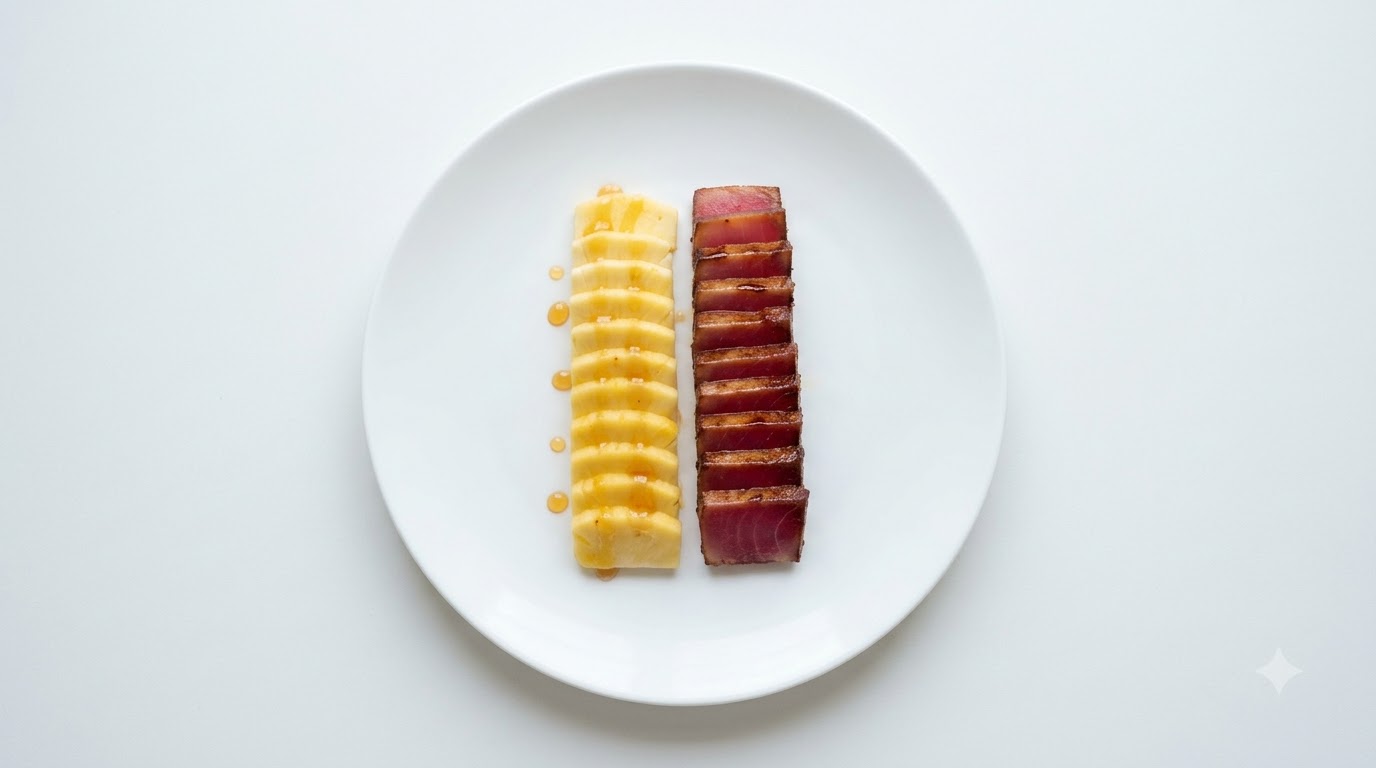 레몬 루즈 참치 (오븐에 구운 간장 마리네이드 참치)