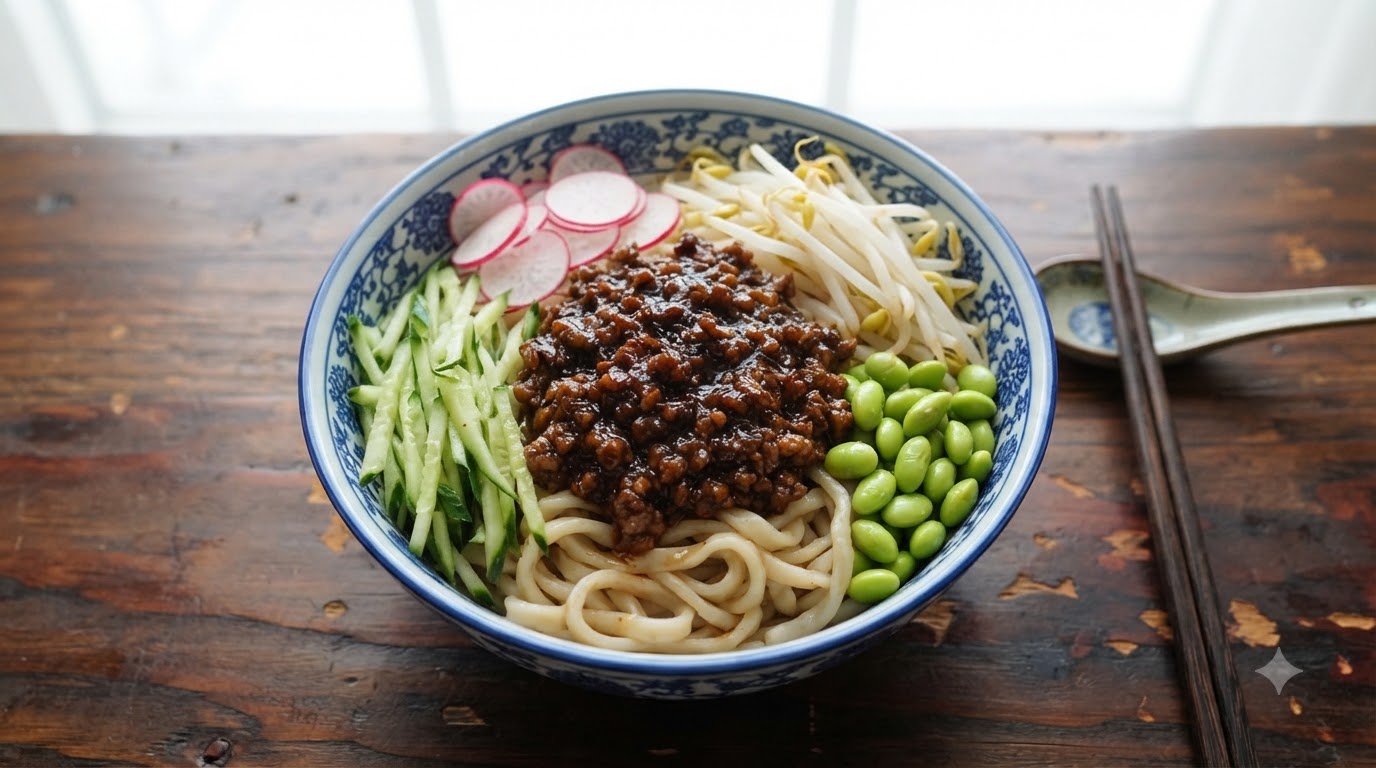 정통 베이징식 작장면 (짜장면)