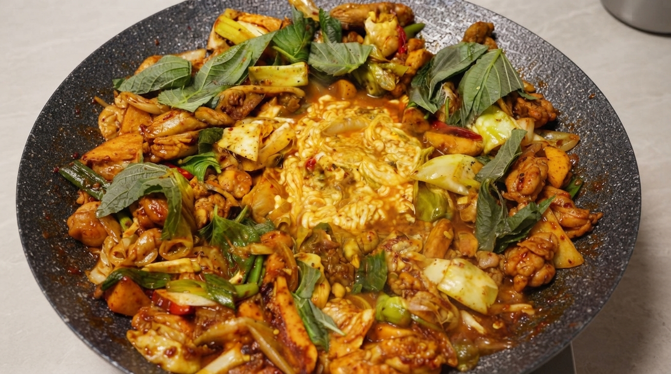 치즈 닭갈비